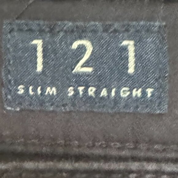 Men's Luck 121 Slim Straight Dark Blue Pants Size 33x34 - Picture 4 of 4